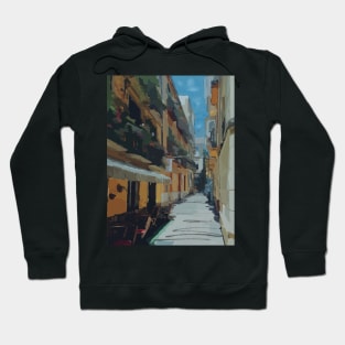 A quiet alley Hoodie